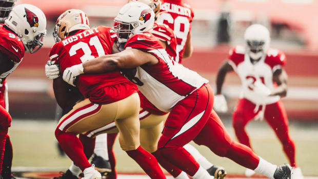 Arizona Cardinals defensive lineman Corey Peters